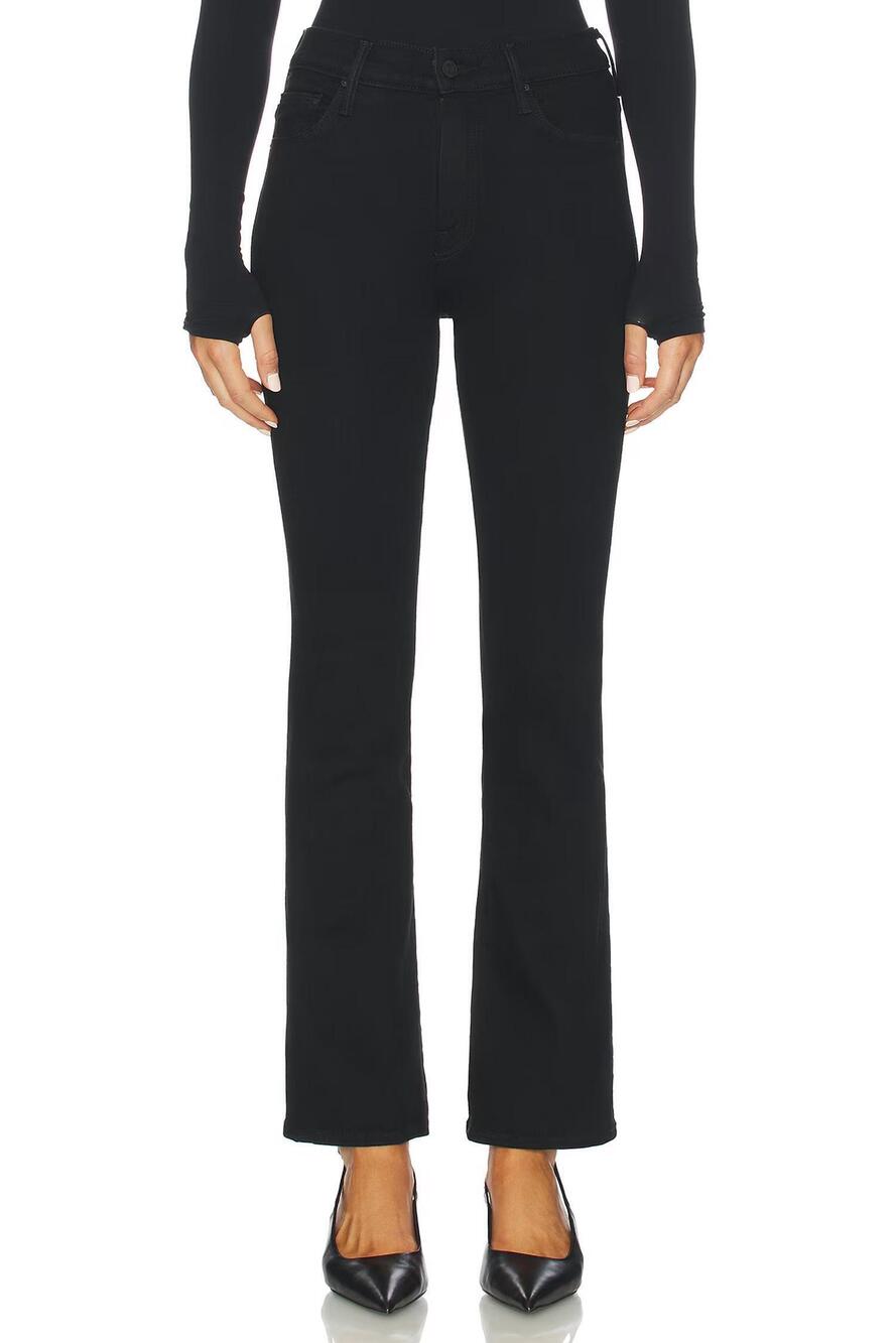 NEW MOTHER weekender flare jeans in nighty night